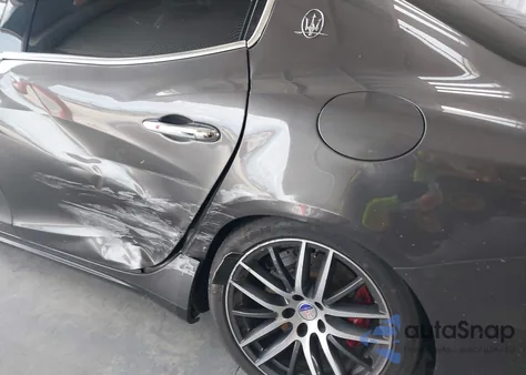 2017 Maserati Ghibli S from USA, damaged, VIN ZAM57RSA1H1230031